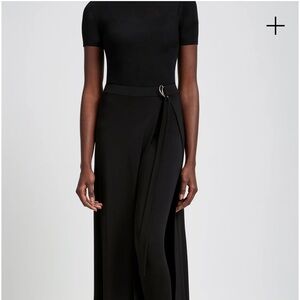 Pants with skirt attached.